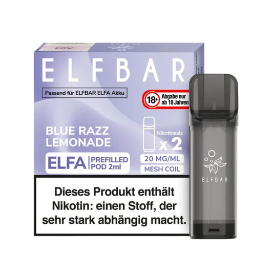 Elfbar Pods Blue Razz Lemonade (10x2er)