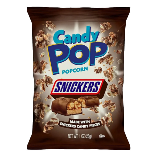 Candy Pop Snickers Popcorn (8x28g)