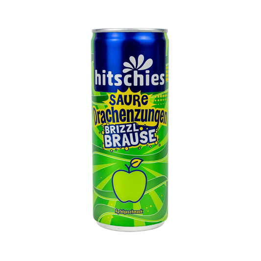 Hitschies Saure Drachenzungen brizzl Brause Apfel (24x250ml)
