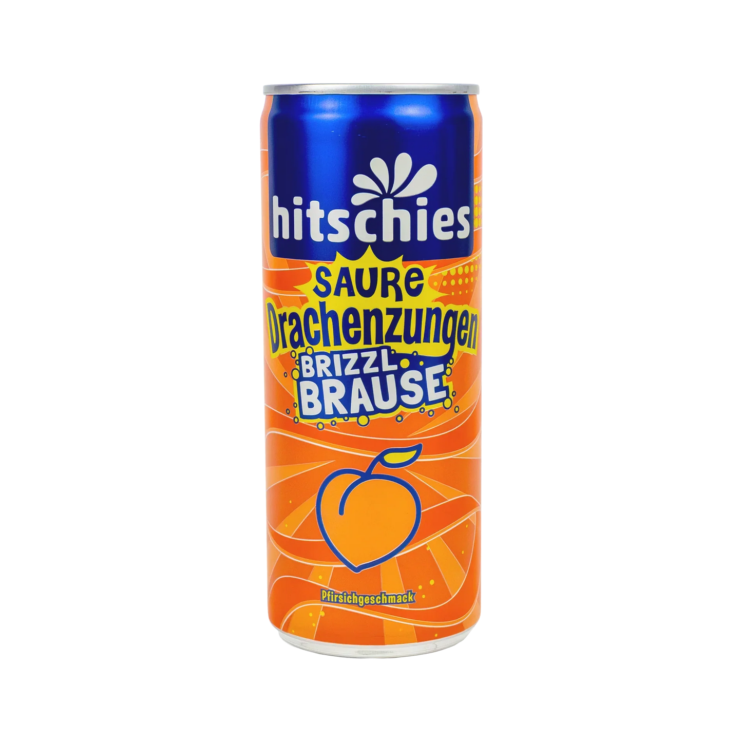 Hitschies Saure Drachenzungen brizzl Brause Pfirsich (24x250ml)
