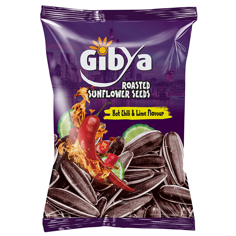 Gibya Sonnenblumenkerne Chilli Lime (42x100g)