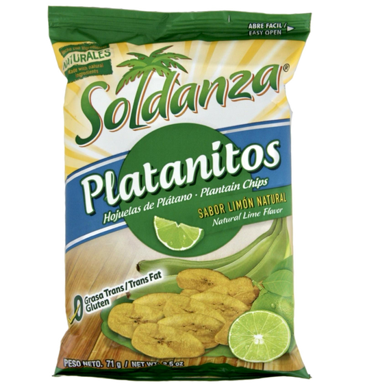 Soldanza Platanitos Lima (24x71g)