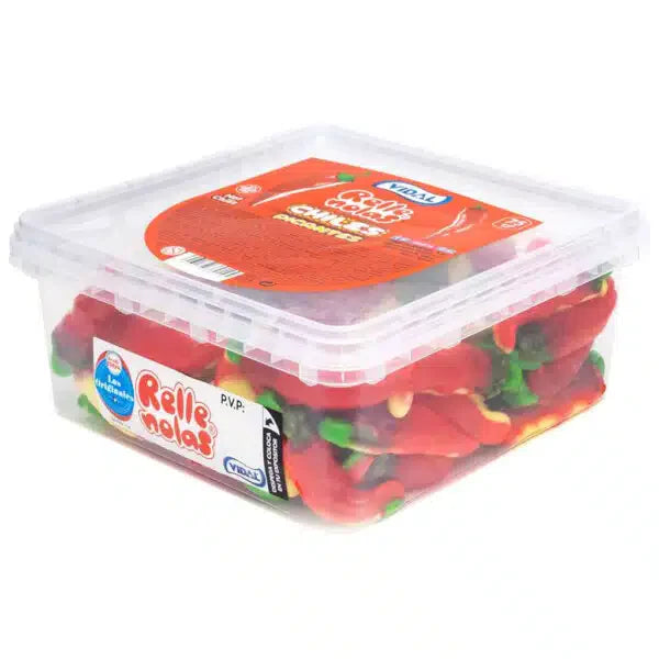 Vidal Jelly Filled Hot Chillis (1x795g)