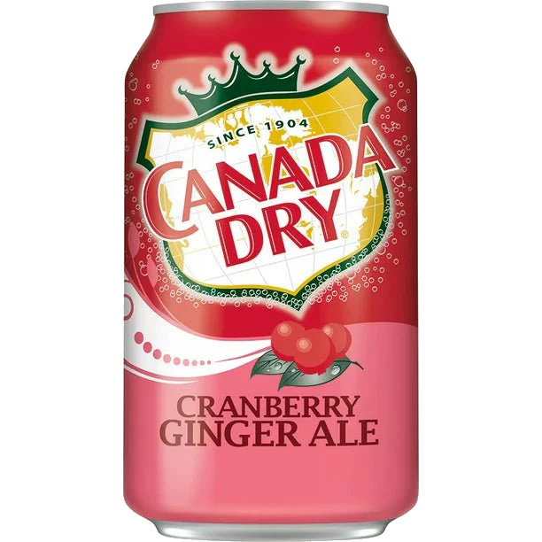 Canada Dry Cranberry Ginger Ale (12x355ml)