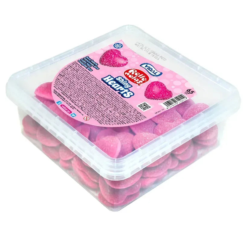 Vidal Jelly Filled Shiny Herats Strawberry (1x795g)