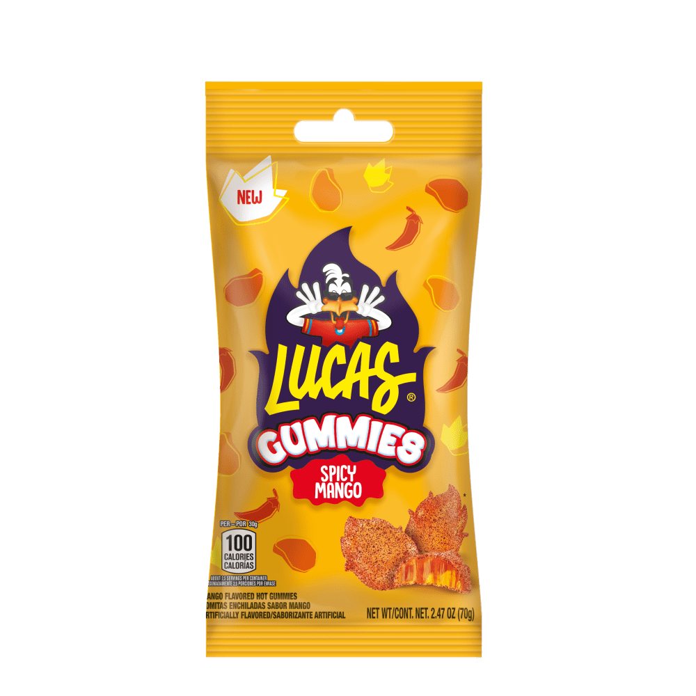 Lucas Gummies Spicy Mango (12x70g)