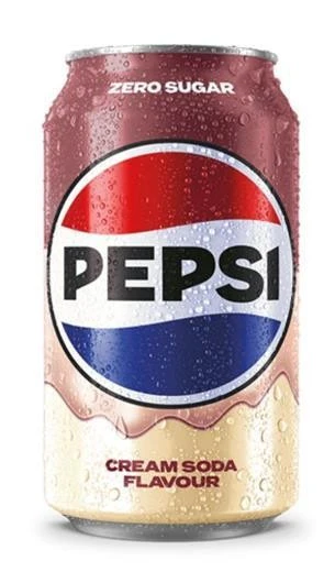 Pepsi Cream Soda Zero Sugar (24x330ml)