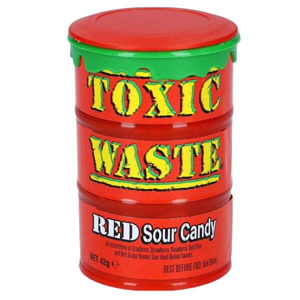 Toxic Waste Red Drum (12x42g)
