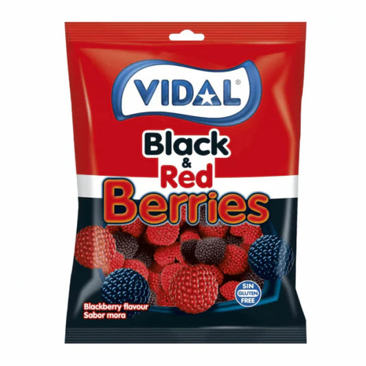 Vidal HALAL Black and Red Berries (14x90g)