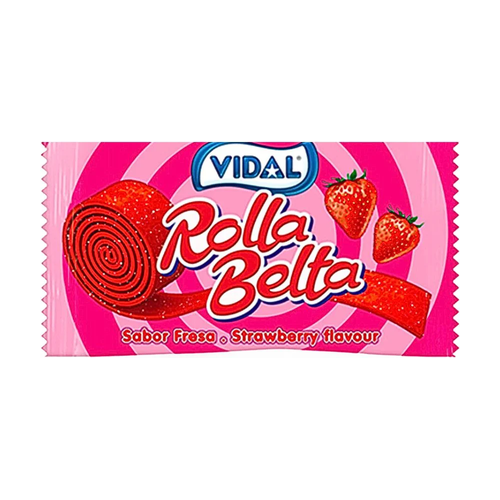 Vidal Strawberry Rolla Belta (6x24x20g)