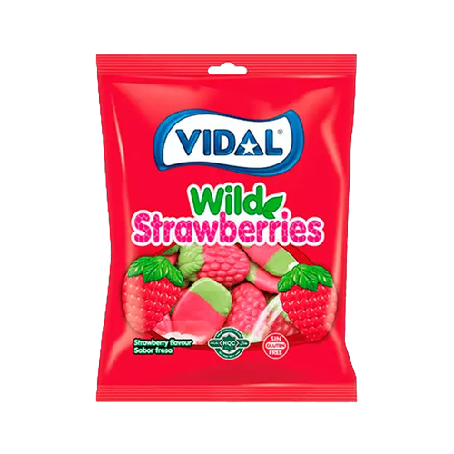 Vidal HALAL Wild Strawberries (14x90g)